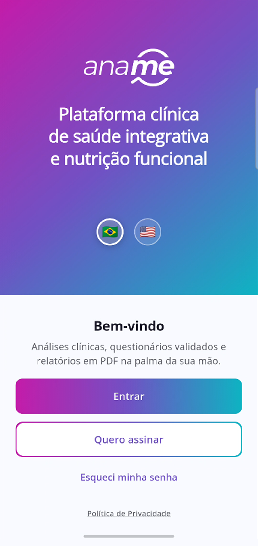 AnameLab Mobile App